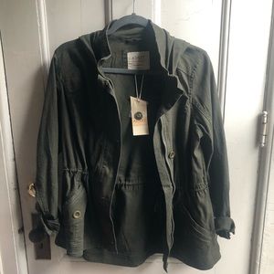 Olive green jacket
